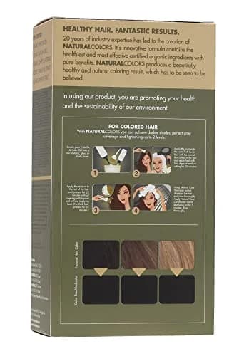 ONC NATURALCOLORS 1N Black Hair Dye 120mL | Organic, Ammonia-Free, Gray Coverage thumbnail 2
