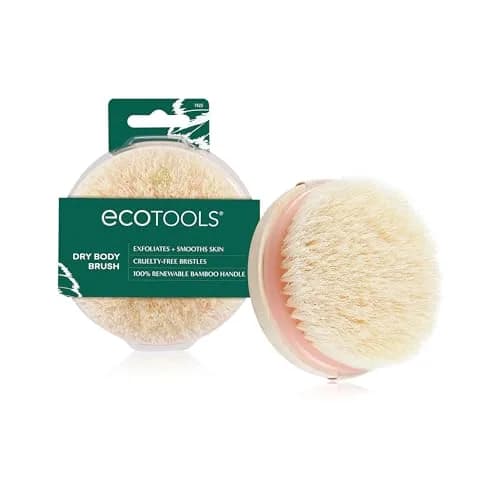 EcoTools Dry Body Brush for Dry Brushing, Smooth Skin, 1 Count | Gentle Exfoliation for Glowing Skin thumbnail 1