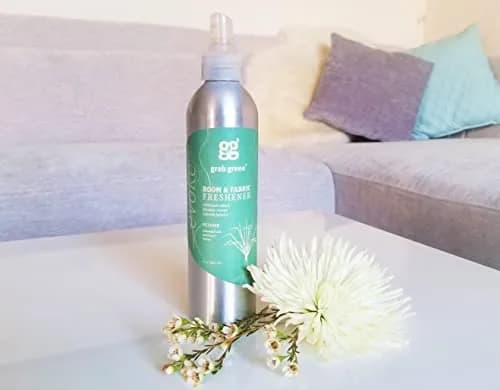Grab Green Room and Fabric Freshener Spray, Vetiver, 21 Ounce | Natural Odor Neutralizer for Fabrics & Air thumbnail 6