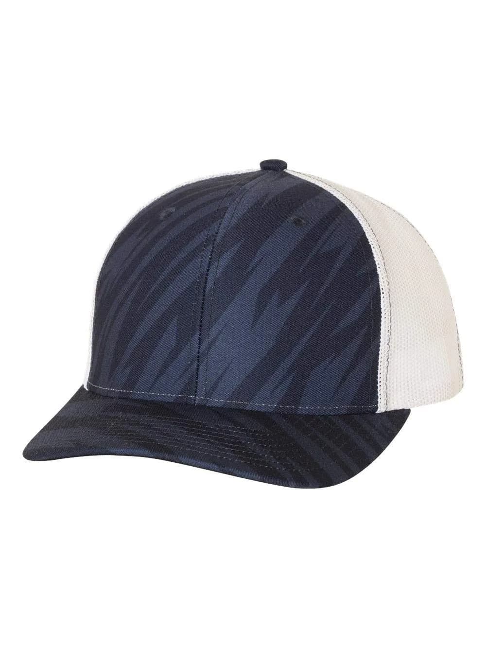 Richardson Island Print Loden-khaki Trucker Baseball Cap - One Size - main product image