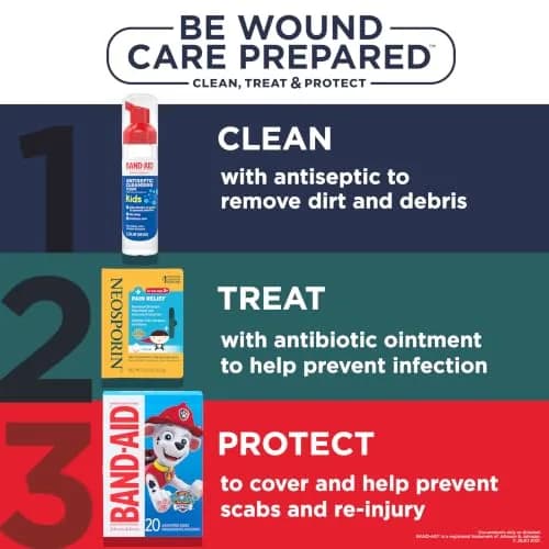 Band-Aid Adhesive Bandages Paw Patrol 20 Ct | Kids' Fun Wound Care Assorted Sizes thumbnail 6