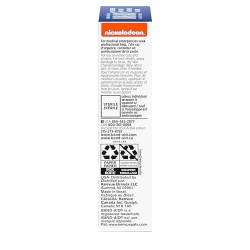 Band-Aid Adhesive Bandages Paw Patrol 20 Ct | Kids' Fun Wound Care Assorted Sizes thumbnail 8