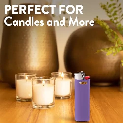 BIC Pocket Lighter Special Edition Favorites Collection Assorted Designs 50 Count | Long-lasting, Child-Resistant, Unique Styles thumbnail 7