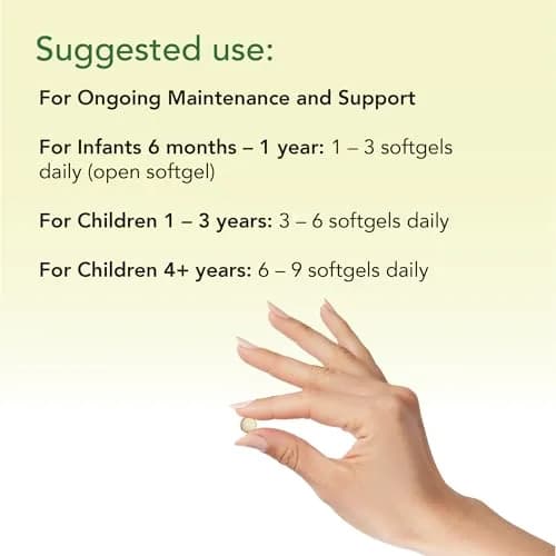 ChildLife Essentials Pure DHA for Kids, Berry, 90 Softgels (Pack of 3) | Supports Brain Growth & Focus thumbnail 7