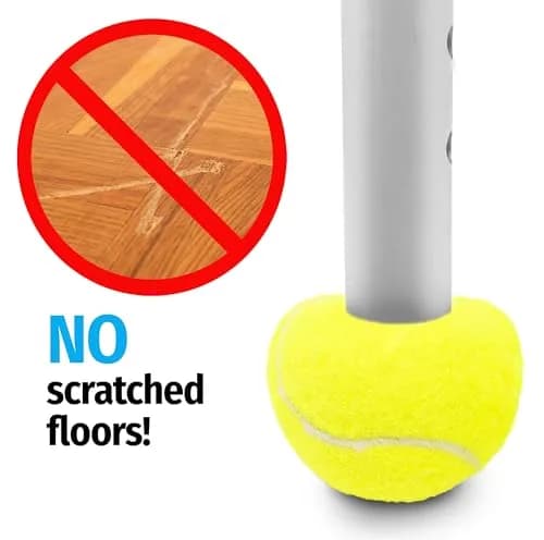 Top Glides Precut Walker Tennis Ball Glides - Yellow - 2 Pairs | Durable Rubber Replacement for Walkers thumbnail 5