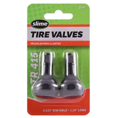 Slime Tire Valves Tubeless 1.25" | Pack of 2, TR415, Replace Leaky Valves thumbnail 1