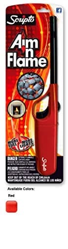 Scripto Multi Purpose Lighter Aim'm Flame II Random Color | Child-Resistant & Visible Fuel Supply thumbnail 1