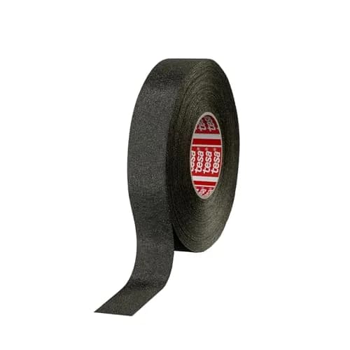 tesa 51036 PET Cloth Automotive Wire Harness Tape 19mm x 25m (0.75" x 27yds) | High-Performance Abrasion Protection thumbnail 1