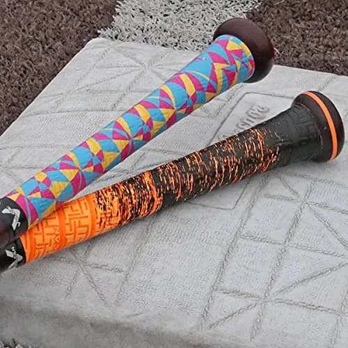 Vulcan 1.75mm Bat Grip for Baseball & Softball | Optic Yellow | 1.75mm (Standard) thumbnail 3