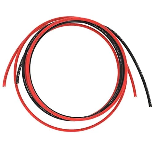 BNTECHGO 18 AWG Silicone Wire Red Black 5ft | Ultra Flexible, Tinned Copper, 600V thumbnail 1