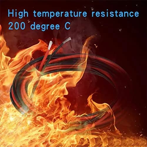BNTECHGO 18 AWG Silicone Wire Red Black 5ft | Ultra Flexible, Tinned Copper, 600V thumbnail 4