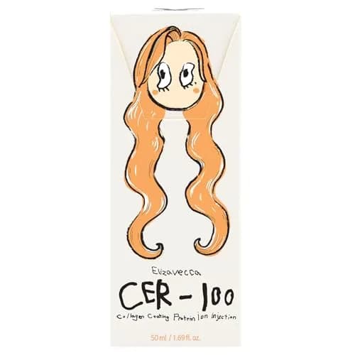 Elizavecca CER-100 Collagen Coating Protein Ion Injection Hair Essence Cream 50ml (1.7 Fl Oz) | Deep Conditioning for Dry, Frizzy Hair thumbnail 2