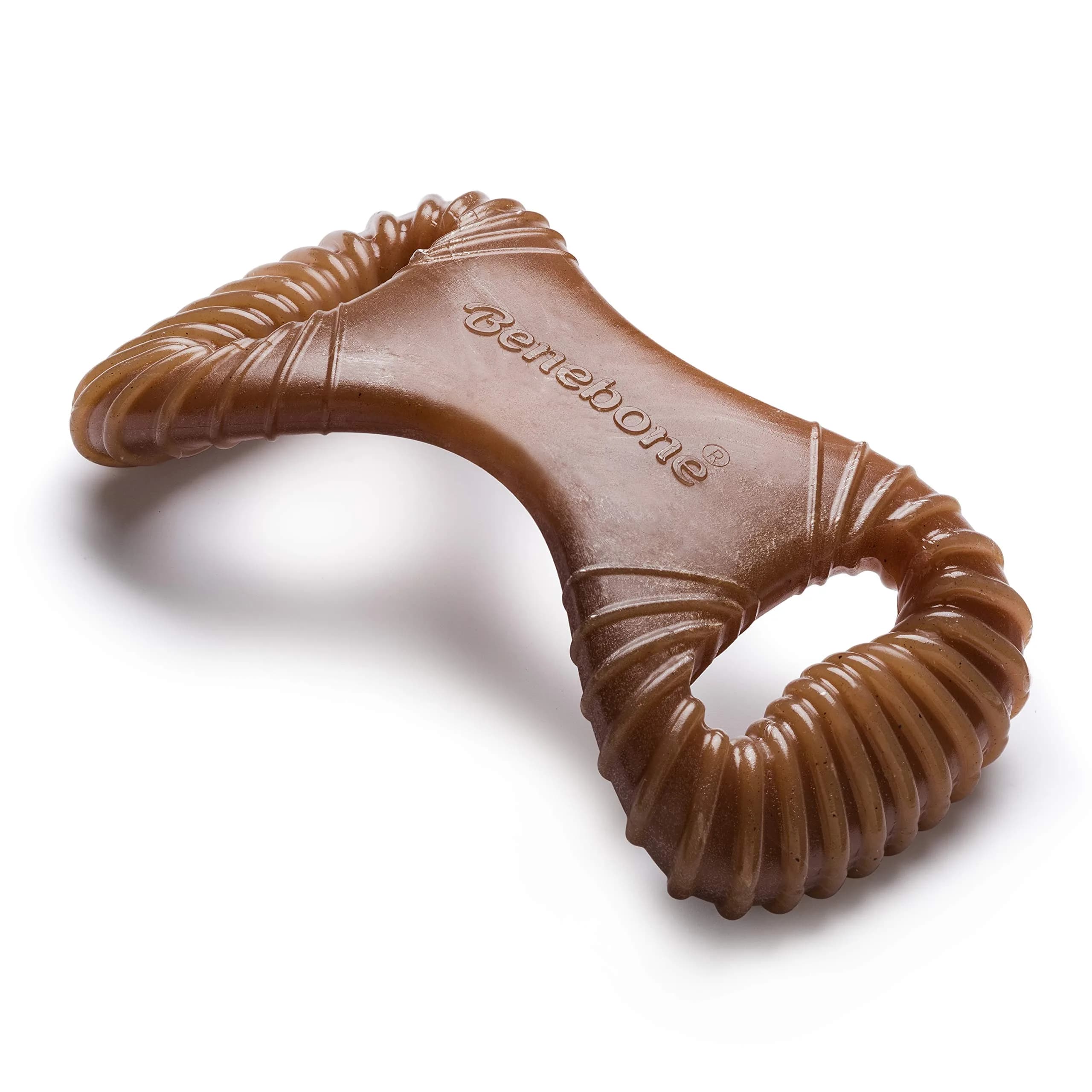 Benebone Dental Durable Dog Chew Toy for Aggressive Chewers, Real Peanut, Medium 230g (0.52 lb) | Tough Chew Toy for Strong Dogs - main product image