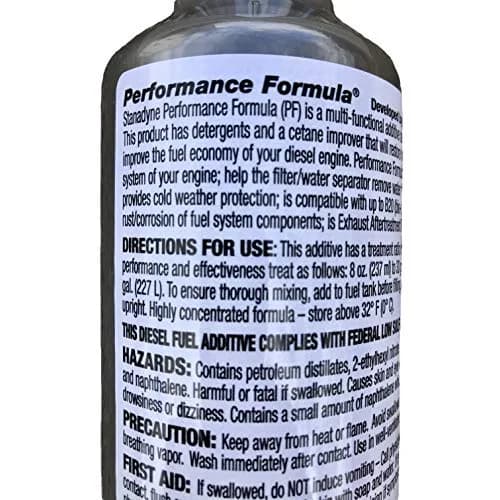 Stanadyne Performance Formula Diesel Fuel Additive - Pack of 4 Pint Bottles | Improves MPG & Engine Cleanliness thumbnail 6