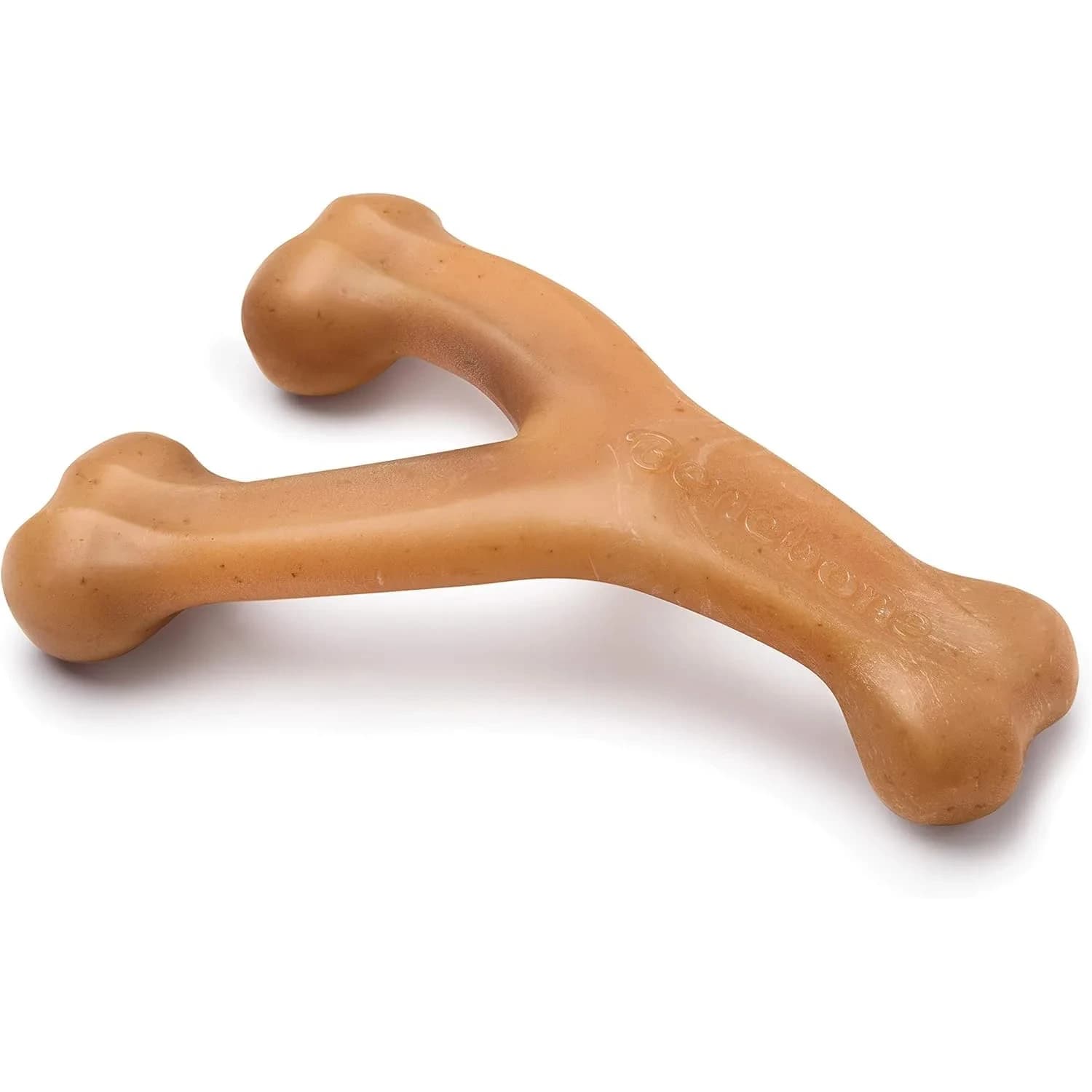 Benebone Wishbone Durable Dog Chew Toy Large Real Chicken Flavor | Tough Nylon for Aggressive Chewers