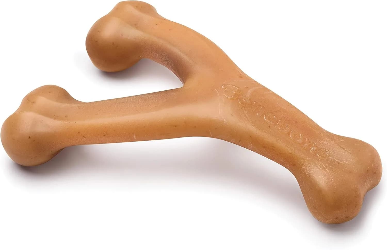 Benebone Wishbone Durable Dog Chew Toy Large Real Chicken Flavor | Tough Nylon for Aggressive Chewers