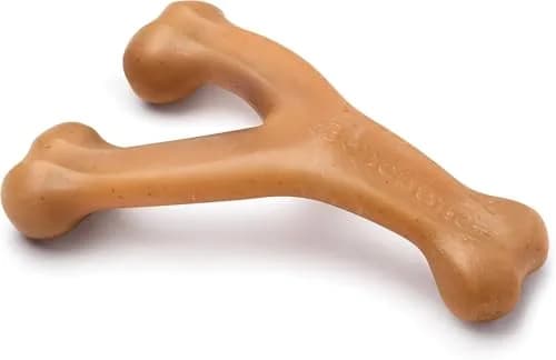 Benebone Wishbone Durable Dog Chew Toy Large Real Chicken Flavor | Tough Nylon for Aggressive Chewers thumbnail 1