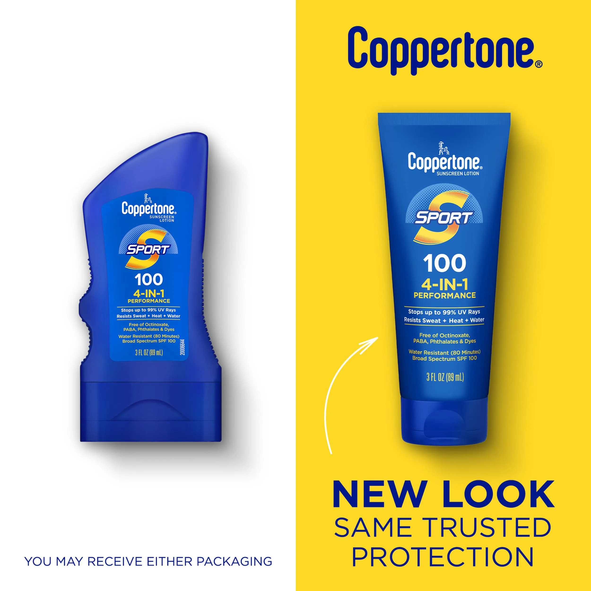 Coppertone Sport SPF 100 Broad Spectrum Sunscreen Lotion (3 Fl Oz / 88 ml) | High-Performance Sun Protection for Active Lifestyles - view 2