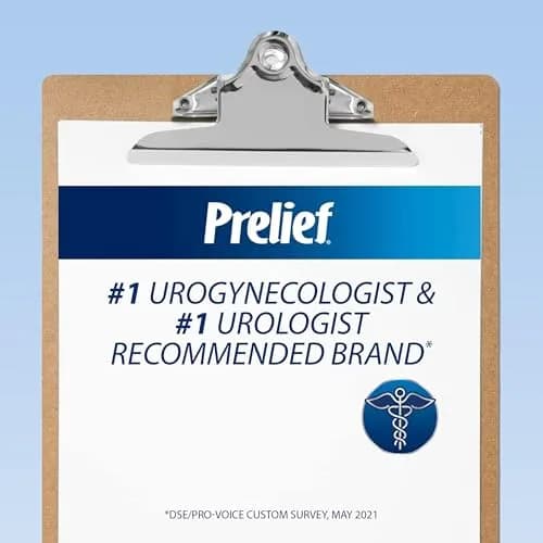 PRELIEF Acid Reducer Caplets Dietary Supplement 120 Count | Drug-Free Calcium Supplement for Heartburn Relief thumbnail 3