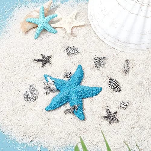 PH PandaHall Ocean Animal Charms 30pcs | Summer Sea Creatures Pendant for Jewelry thumbnail 5