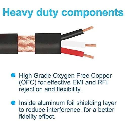 HQRP 4-Pin Mini TA4F to XLR Female Microphone Adapter Cable 1.2m (4ft) | Balanced Audio for Shure Wireless Systems thumbnail 6