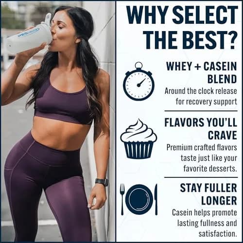 PEScience Select Protein Powder, Gourmet Vanilla, 55 Servings | High-Quality Milk & Casein Blend thumbnail 3