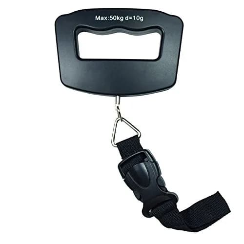 Horizon 50kg /110 lb Digital Travel Luggage Scale with Strap | Portable Handheld Weighing Machine thumbnail 1