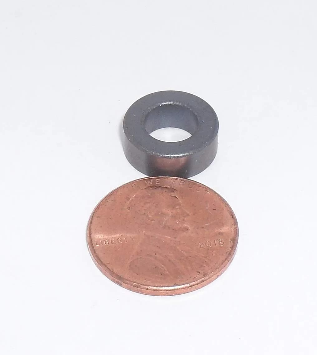 Fair-Rite FT50-43 Ferrite Toroid Core 12.7 mm (0.500 inches) Outer Diameter | EMI/RFI Suppression - view 2