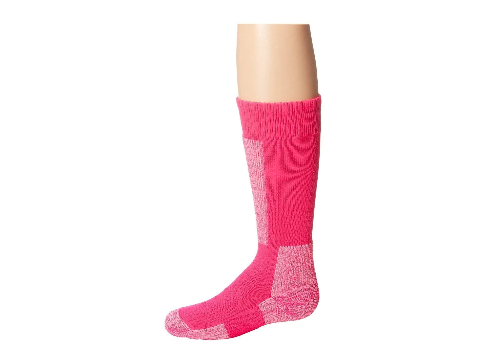 Thorlos Padded Snow Over the Calf Socks | Warm, Durable Ski Socks for Kids in Pink (Medium) — Pink