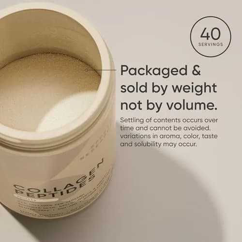 Sports Research Vanilla Collagen Peptides Protein Powder 480g (16.93oz) | 11g Type I & III Collagen per Scoop for Hair, Skin & Joints thumbnail 6