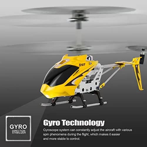 Cheerwing S107/S107G Phantom Mini RC Helicopter 42.7cm (16.8 inches) | 3-Channel with Gyro for Stable Flight thumbnail 3