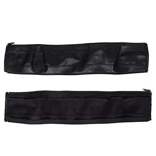 ROMIRUS PU Leather Handle Sleeve Cover for Babyzen YOYO2/YOYO+ Strollers, Black | Protects Original Handle thumbnail 3