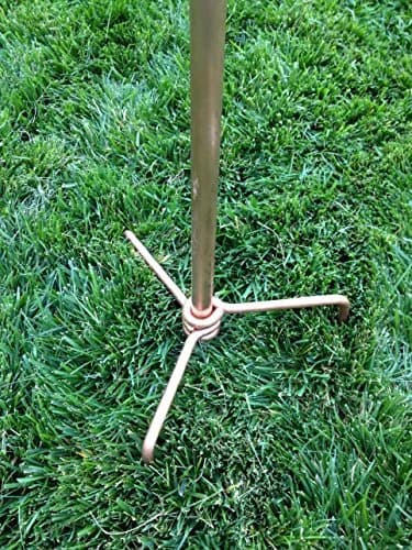 Stanwood Wind Sculpture Kinetic Dual Helix Copper | Heavy Duty Weatherproof Garden Art (7.5 ft) thumbnail 5