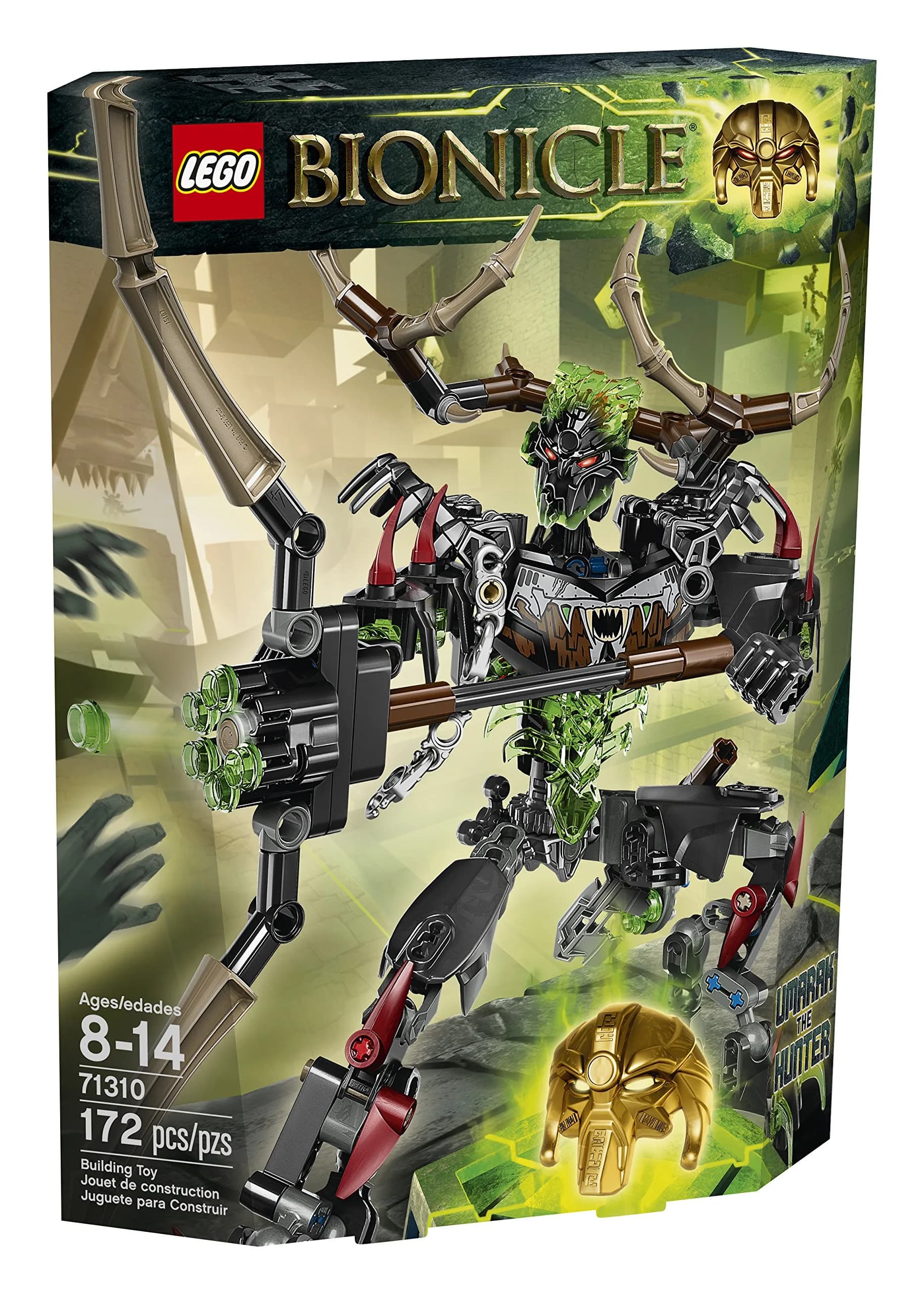 LEGO Bionicle Umarak The Hunter Building Kit 172 Piece | Creative Toy for Kids & Collectors — Multicolor
