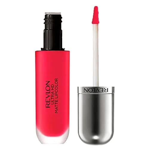 Revlon Ultra HD Matte Lipcolor Liquid Lipstick, Love (Red/Coral) 6ml (0.2 Fl Oz) | Velvety Lightweight Matte thumbnail 3