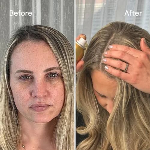 STYLE EDIT Root Touch Up Powder, Medium Blonde 0.14 oz | Instant Gray Concealment, No Residue, Made in USA thumbnail 4