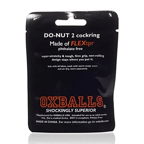 Oxballs DO-NUT-2 Cockring for Adults, Large (Ice Blue) thumbnail 3