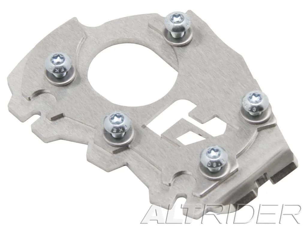 AltRider Side Stand Enlarger Foot for BMW R 1200 GS Adventure Water Cooled (Silver) | Prevents Sinking on Soft Terrain - view 6
