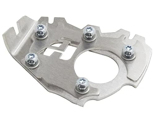 AltRider Side Stand Enlarger Foot for BMW R 1200 GS Adventure Water Cooled (Silver) | Prevents Sinking on Soft Terrain thumbnail 1