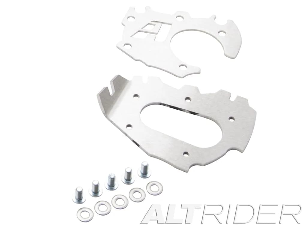 AltRider Side Stand Enlarger Foot for BMW R 1200 GS Adventure Water Cooled (Silver) | Prevents Sinking on Soft Terrain - view 8