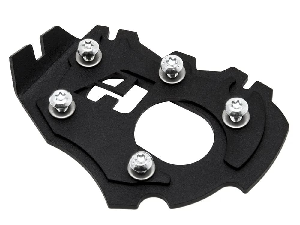 AltRider Side Stand Enlarger Foot for BMW R1200/R1250GS/A 2013-2024 Black | 1.5 cm (0.5 inch) Height Increase - main product image