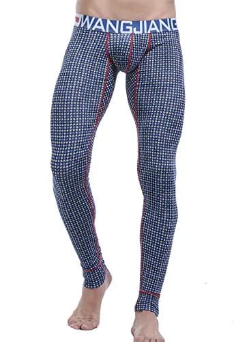 ARCITON Men's Low Rise Leggings Long Johns Thermal Pant 30-32 in Waist | Breathable, Body Contouring Fit (70-120 chars) thumbnail 1