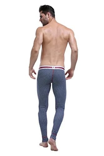 ARCITON Men's Low Rise Leggings Long Johns Thermal Pant 35-37" Waist | Body Contouring Comfort thumbnail 5