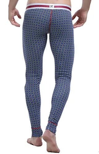 ARCITON Men's Low Rise Leggings Long Johns Thermal Pant 35-37" Waist | Body Contouring Comfort thumbnail 2