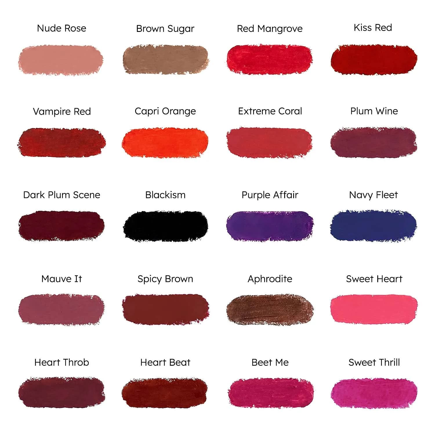 Ruby Kisses Matte Lipstick, Mauve It Shade, 1 Count | Long-Lasting Ultra-Matte Lip Color thumbnail 5
