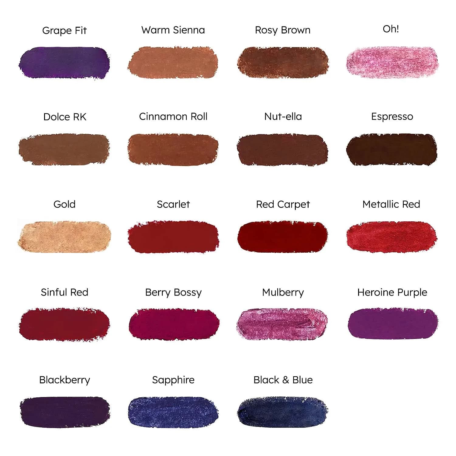 Ruby Kisses Matte Lipstick, Mauve It Shade, 1 Count | Long-Lasting Ultra-Matte Lip Color thumbnail 6