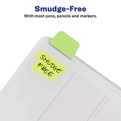 Avery Mini Ultra Tabs, 1" x 1.5" Repositionable, 40 Pastel Tabs | Durable, Repositionable Office & School Labels thumbnail 4