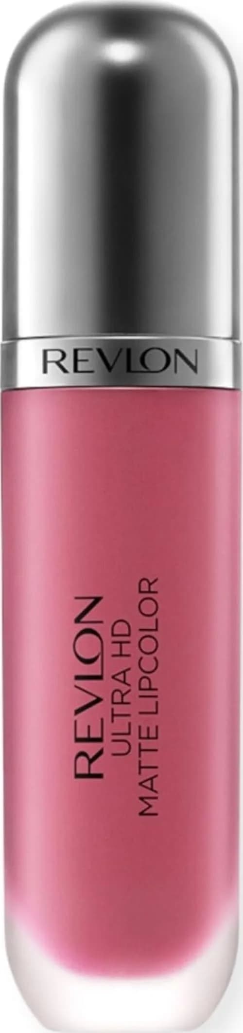 Revlon Ultra HD Matte Lipcolor Devotion (600) 6ml (0.2 Fl Oz) | Velvety Lightweight Matte Liquid Lipstick — 600 Devotion