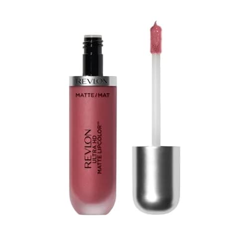 Revlon Ultra HD Matte Lipcolor Devotion (600) 6ml (0.2 Fl Oz) | Velvety Lightweight Matte Liquid Lipstick thumbnail 1