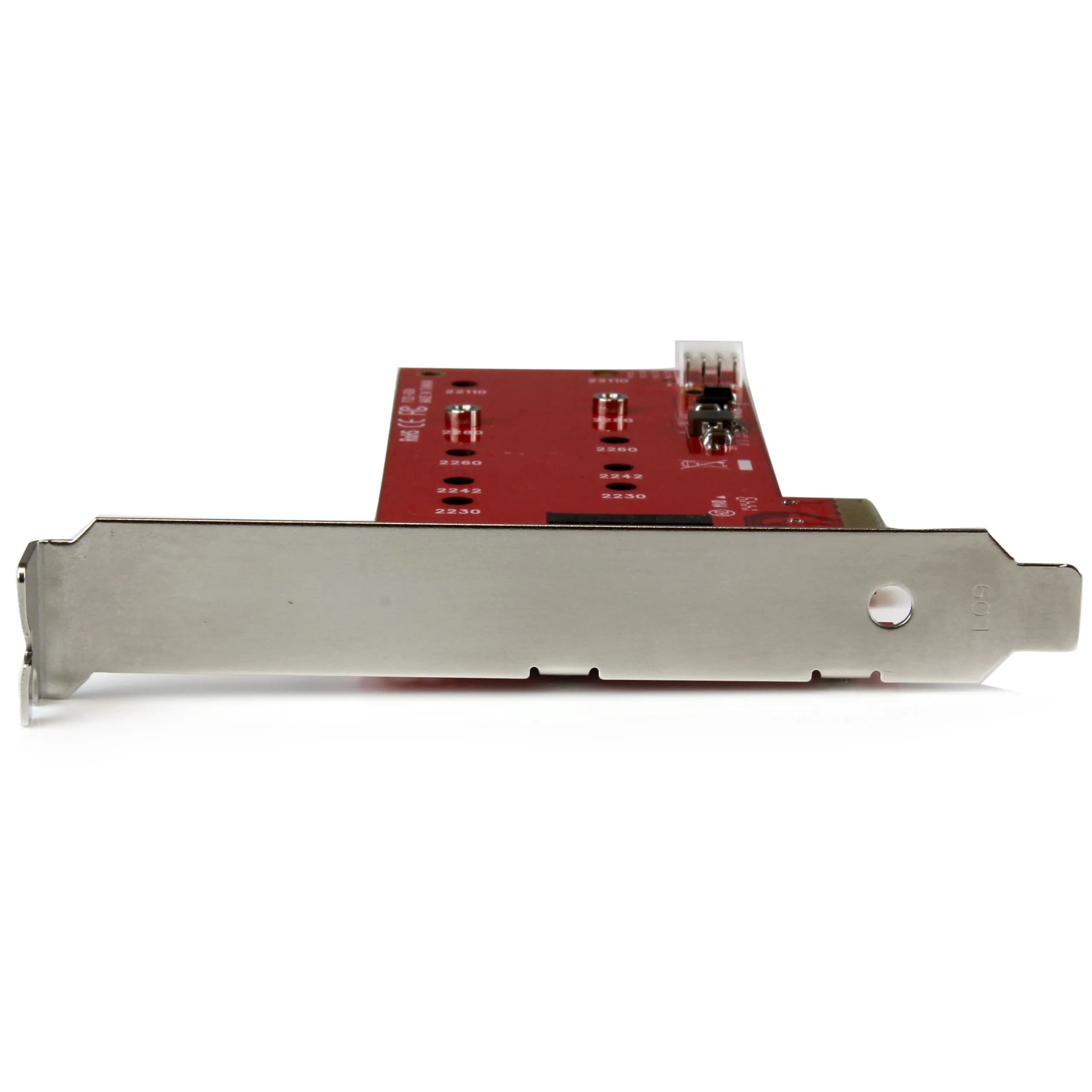 StarTech.com Dual M.2 SATA SSD Controller Card PCIe SATA III 6Gbps 2x M.2 (22110-2230) | Supports Two M.2 SATA Drives for Increased Capacity - view 3